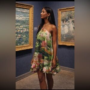 🎉LAST ONE🎉Anthropologie NWT Hope for Flowers by Tracy Reese Halter Frilled XL